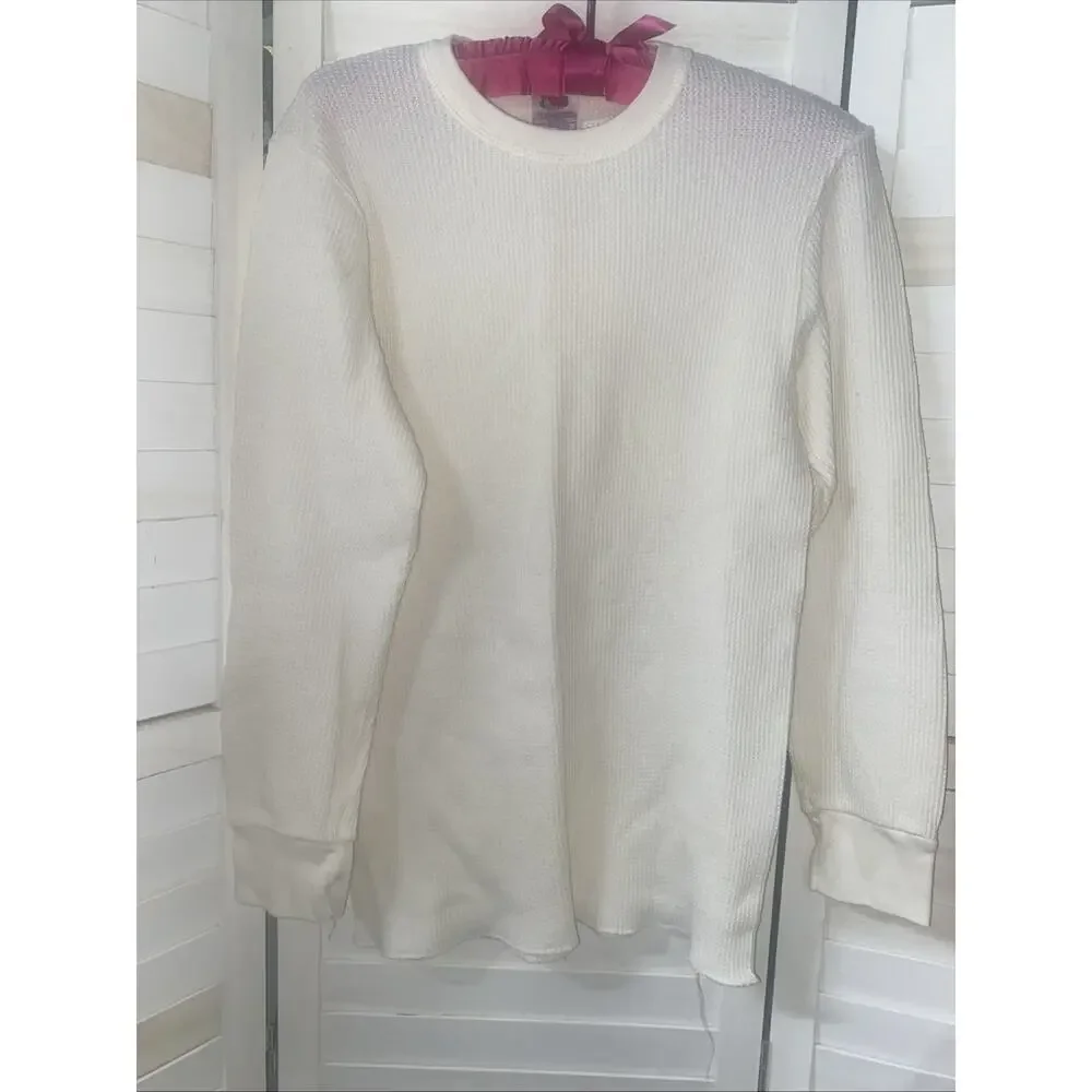 NWOT Fruit Of The Loom Thermal Crew Long Sleeve Shirt & Pants Long Johns Sz LRG